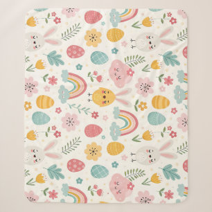Ostersonnenmuster Sherpadecke