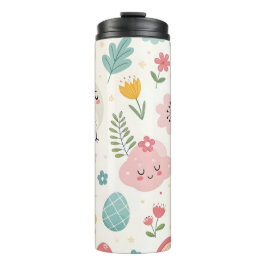 Ostersonnenmuster Thermosbecher