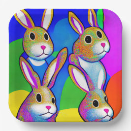 Ostersonnenpapier-Teller Pappteller