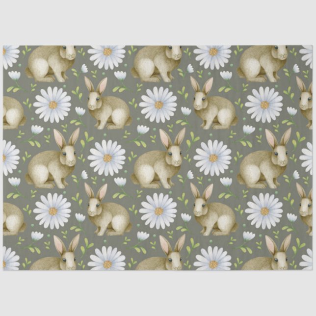 Ostersonnenstück - Design 7 Seidenpapier (Vorderseite)