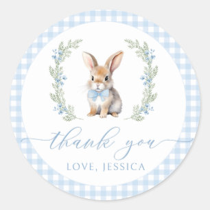 Ostersonnige Baby Danke für Rundaufkleber Runder Aufkleber