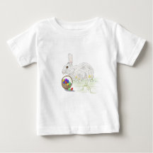 Ostersonnige Babynadel in Shirt