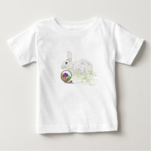 Ostersonnige Babynadel in Shirt