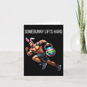 Ostersonnige Bodybuilding Ostern Karte
