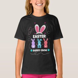 Ostersonnige Crew T - Shirt Girl's - Niedliches Fa