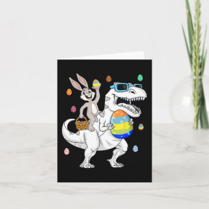 Ostersonnige Fahrt T Rex Dinosaur Fun Eggs Boys G Karte