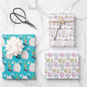 Ostersonnige Farbenpracht Geschenkpapier Set