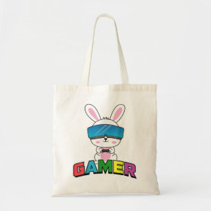 Ostersonnige Gamer Rabbit Ostertag Gaming Boys G Tragetasche