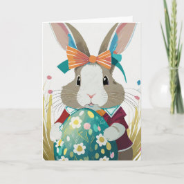 Ostersonnige Grußkarte Feiertagskarte