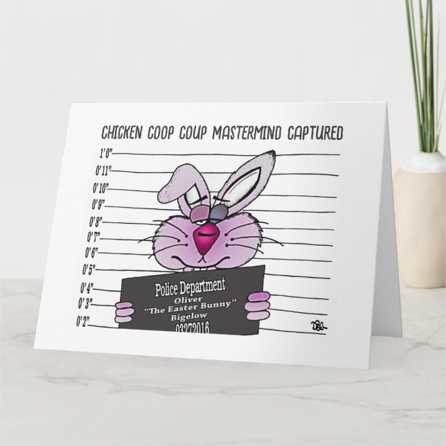 Ostersonnige Grußkarte Karte (Vorderseite)