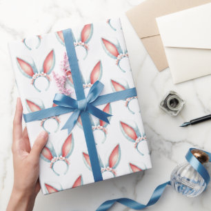 Ostersonnige Ohren Hoppy Holiday Wrapping Paper Geschenkpapier