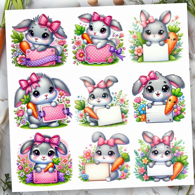 Ostersonnige Schilderhalter Aufkleber (Von Creator hochgeladen)