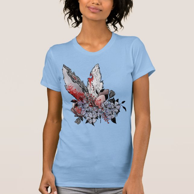 Ostersonniger Horror T-Shirt (Vorderseite)