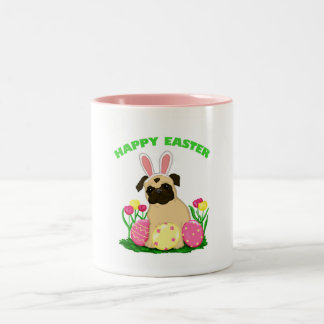 Ostersonniger Mops Tasse