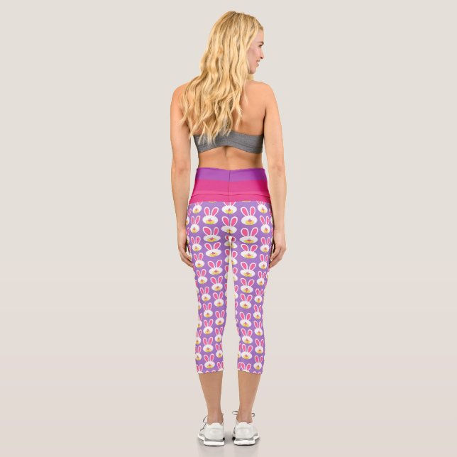 Ostersonniger Pop Mode Capris Leggings (Rückseite)