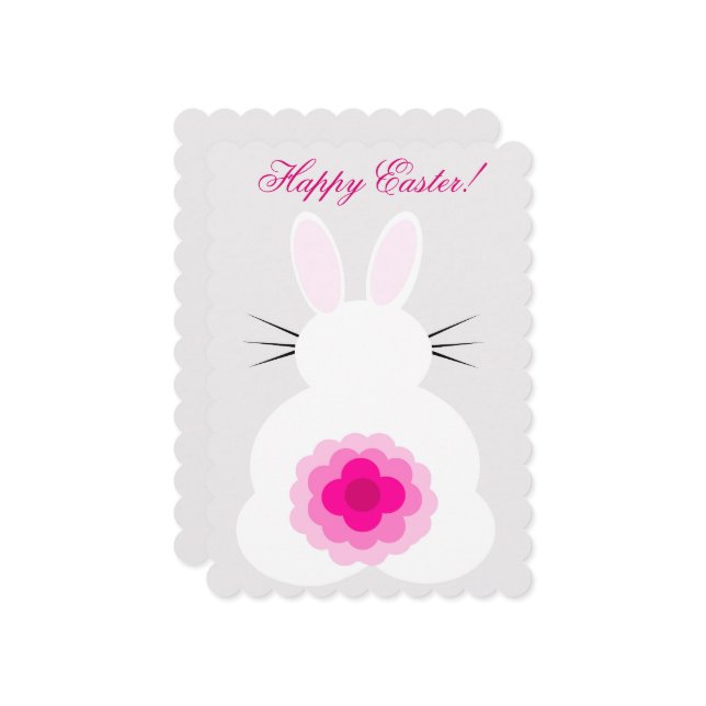 Ostersonnkarte Feiertagskarte (Vorderseite/Rückseite Beispiel)