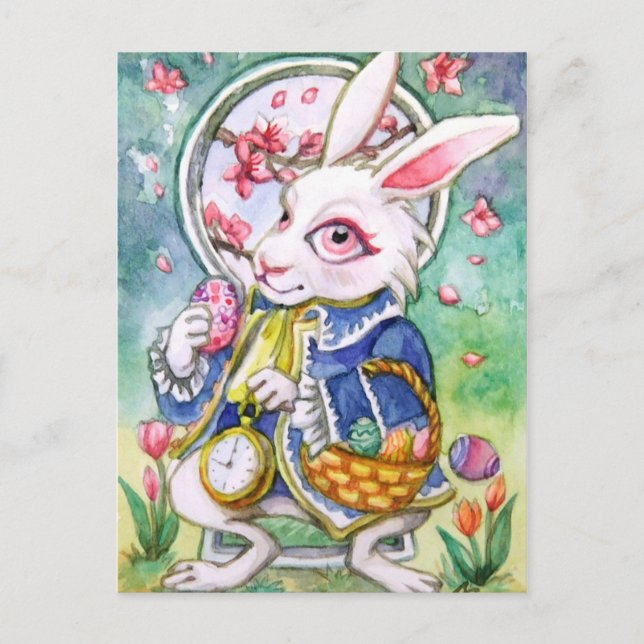 Ostersonnkarte Postkarte (Vorderseite)