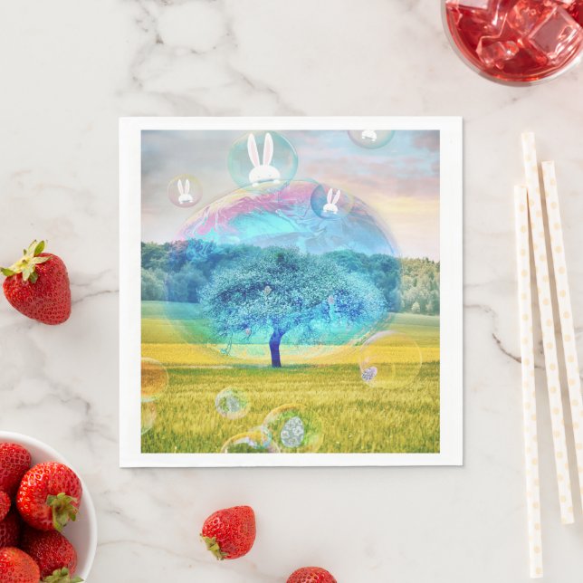 Ostersonnpapier Napkin Serviette (Beispiel)