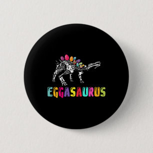 Ostersonntag-Dino - Eggasaurus Stegosaurus Ei Dino Button