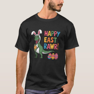 Ostersonntag Dinosaurier Lustig Glücklicher Ostraw T-Shirt