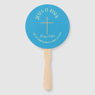 Ostersonntag Frühlingsblaue Kirchenveranstaltung  Fächer