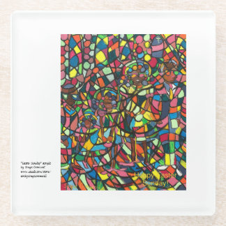 "Ostersonntag" Glasuntersetzer