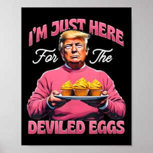 Ostersonntag Lustiger Donald Trump Ich bin nur hie Poster