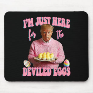 Ostersonntag Lustiger Trump Ich bin nur hier für d Mousepad