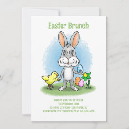 Ostersonntagbrunch mit dem Osterhasen Einladung
