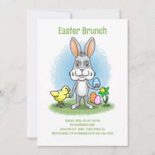 Ostersonntagbrunch mit dem Osterhasen Einladung