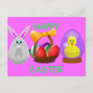 Osterspass Feiertagspostkarte