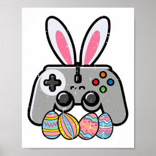 Osterspielregler Bunny Ears Jungs Kinder jout Poster