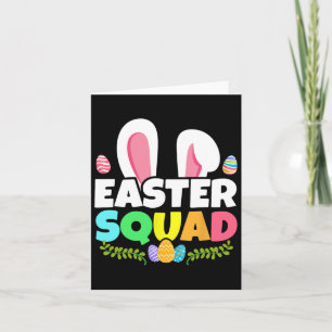 OsterSquad Familie Matching Bunny Ears Ei Huntin Karte