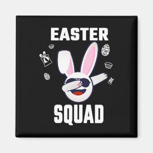 OsterSquad Familie passt Ostertagsgruppe Männer Magnet