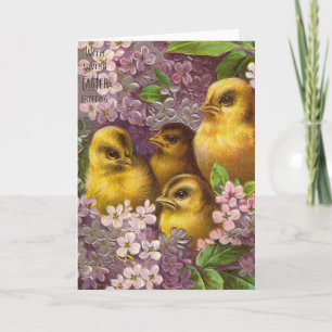 Osterstäbchen Feiertagskarte