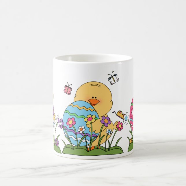 Osterstäbchen-Tasse Kaffeetasse (Mittel)