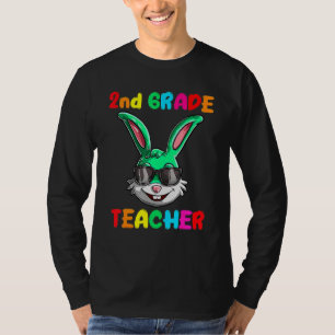 Ostertag Bunny 2. Grade Lehrer Osterkaninchen T-Shirt