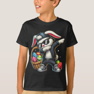 Ostertag Dabbing Bunny mit Sungles Boys Girls K T-Shirt