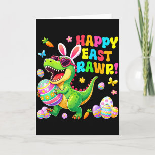 Ostertag Dinosaurier Lustig Glücklicher Ostrawr T  Karte