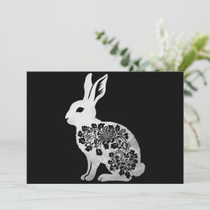 Ostertag Hase Kaninchen Feiertagskarte