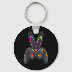 Ostertag Jungen Gamer Videospiel-Controller Hase  Schlüsselanhänger