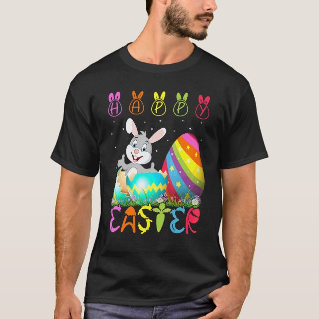 Ostertag - Rabbit Matching Family Niedlich Osterko T-Shirt (Vorderseite)