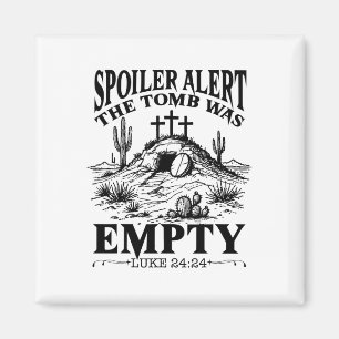Ostertag Religiös Christlich Spoiler Alarm Grab Magnet