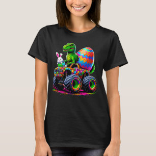 Ostertag Sonnenstudion Lkw Eggs Dinosaurier Rabbi T-Shirt