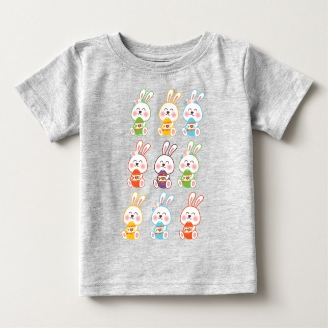 Ostertag, Sonniger Ostertag Baby T-shirt (Vorderseite)
