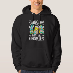 Ostertag und sonnige Nomaden für Frauen, die mit m Hoodie