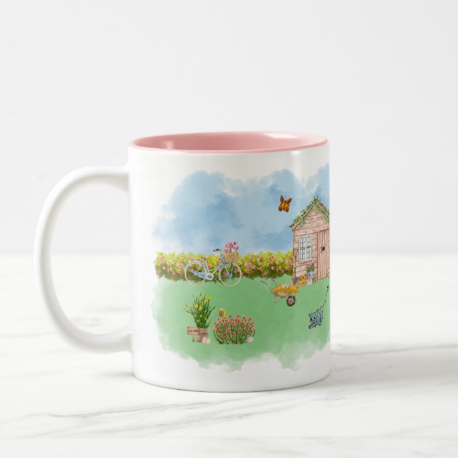 OsterTasse Zweifarbige Tasse (Links)