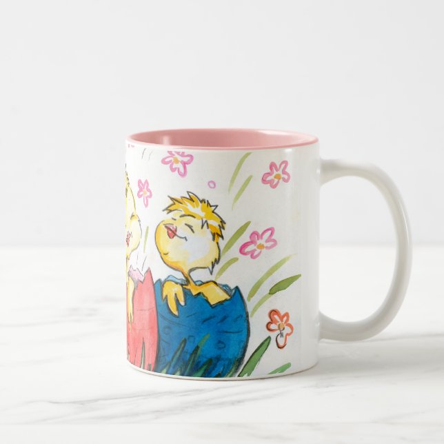 OsterTasse Zweifarbige Tasse (Rechts)