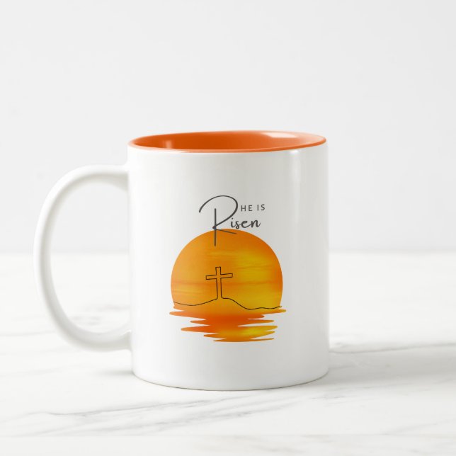 OsterTasse Zweifarbige Tasse (Links)