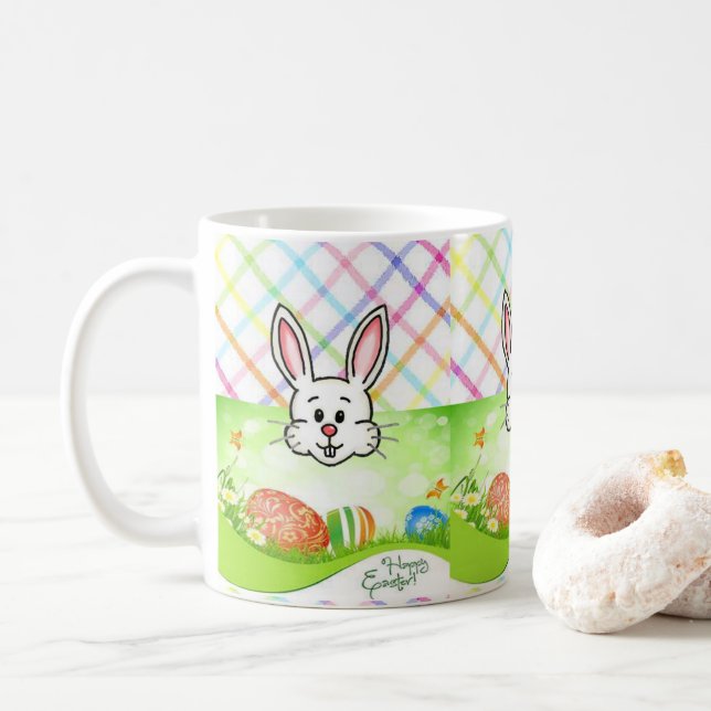 Ostertassen Kaffeetasse (Mit Donut)